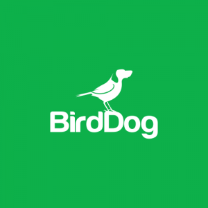 Birddog Logo on Green
