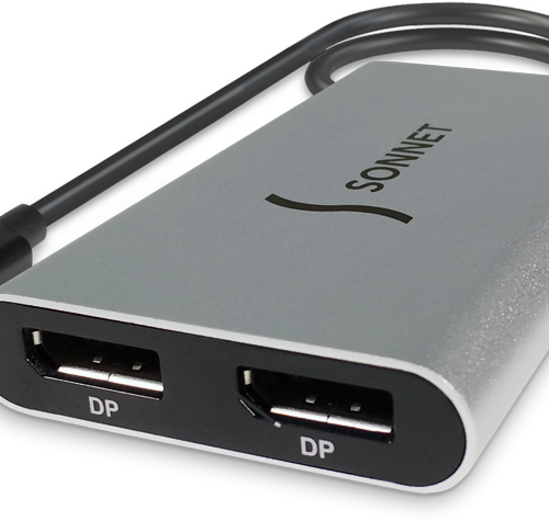 Sonnet Thunderbolt 3 to Dual DisplayPort Adaptor