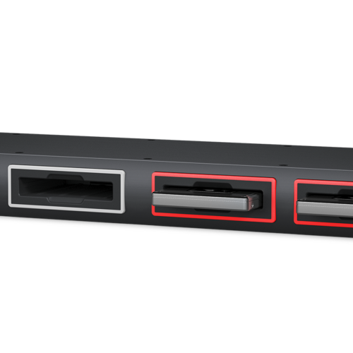 Blackmagic MultiDock 10G Angle