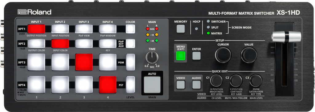 Roland XS-1HD Top
