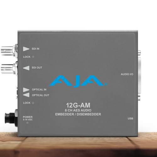 AJA 12G-AM Banner