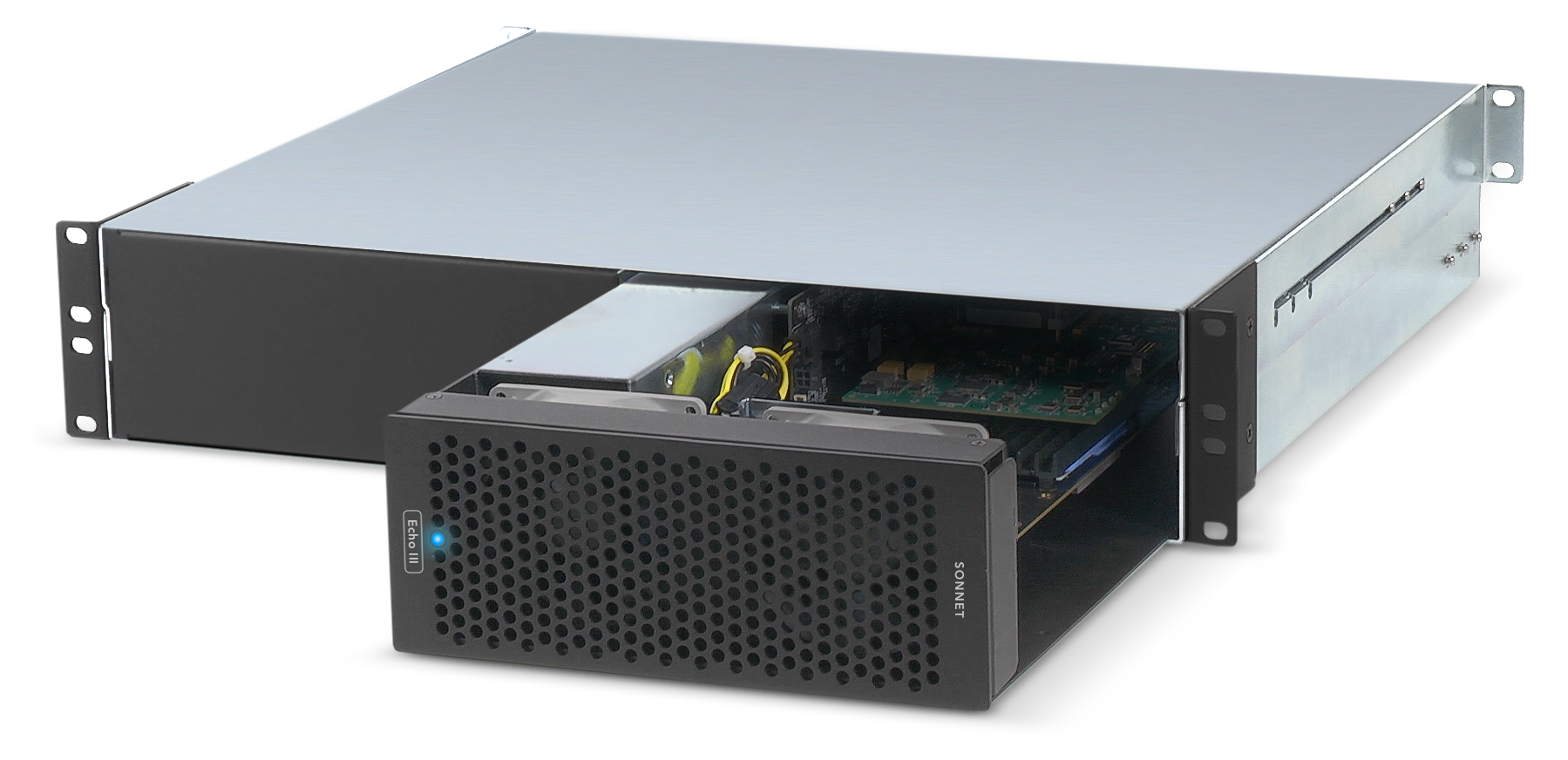 Sonnet Echo III Rackmount Open