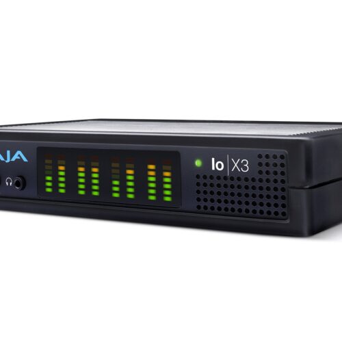 AJA Io X3 - Angle