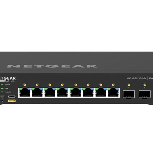 Netgear M4250-8G2XF-PoE+ (GSM4210PX)