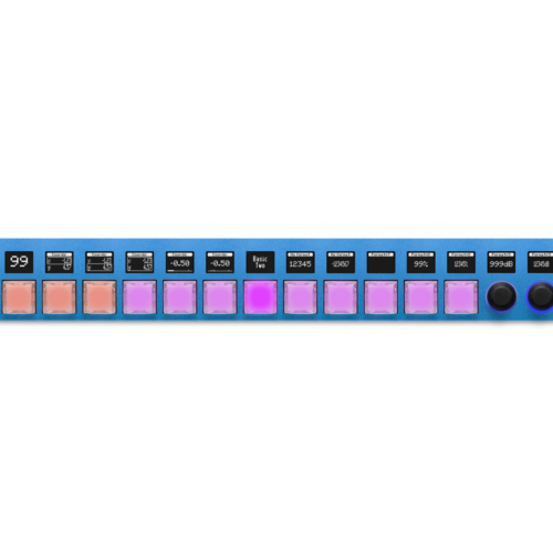 Skaarhoj Rack Pro 3 with Blue Pill Inside