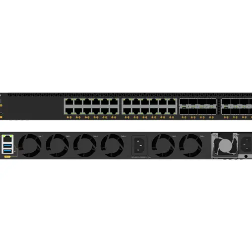 Netgear M4350-24X8F8V (XSM4340V​​) - Front and Back