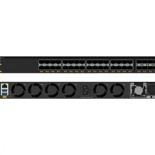 Netgear M4350-32F8V (XSM4340FV​​) - Front and Back