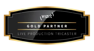 Vizrt - Gold Partner Badge