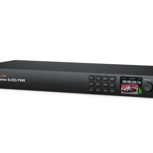 2110 IP Converter 4x12G PWR - Angle
