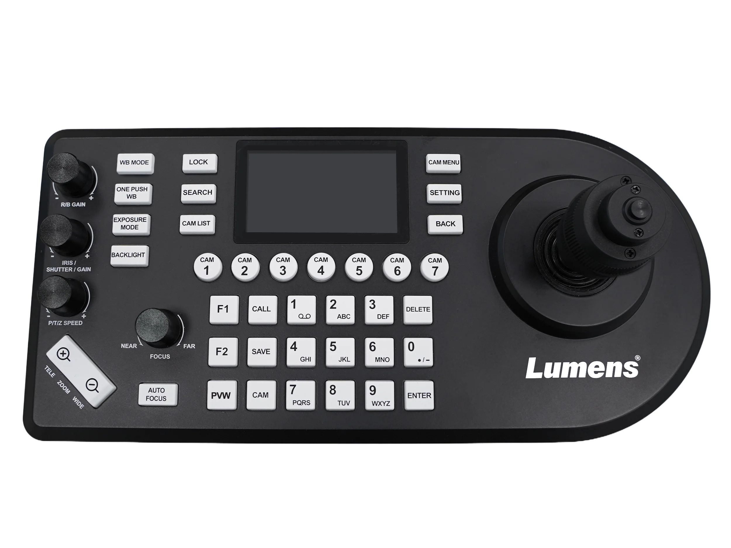 Lumens VS-KB21 PTZ Controller - Top