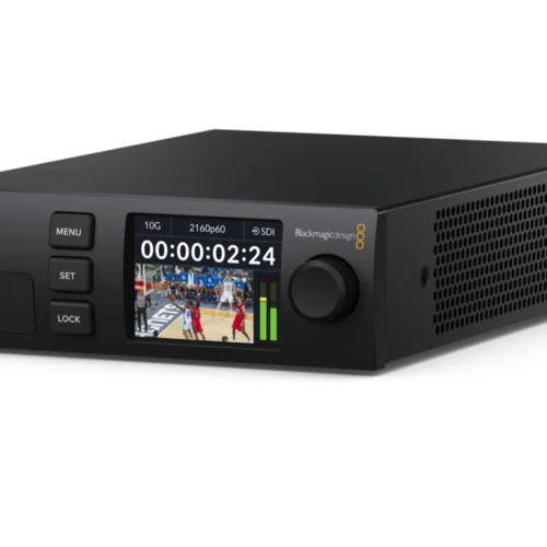 Blackmagic 2110 IP UpDownCross 12G - Front Angle