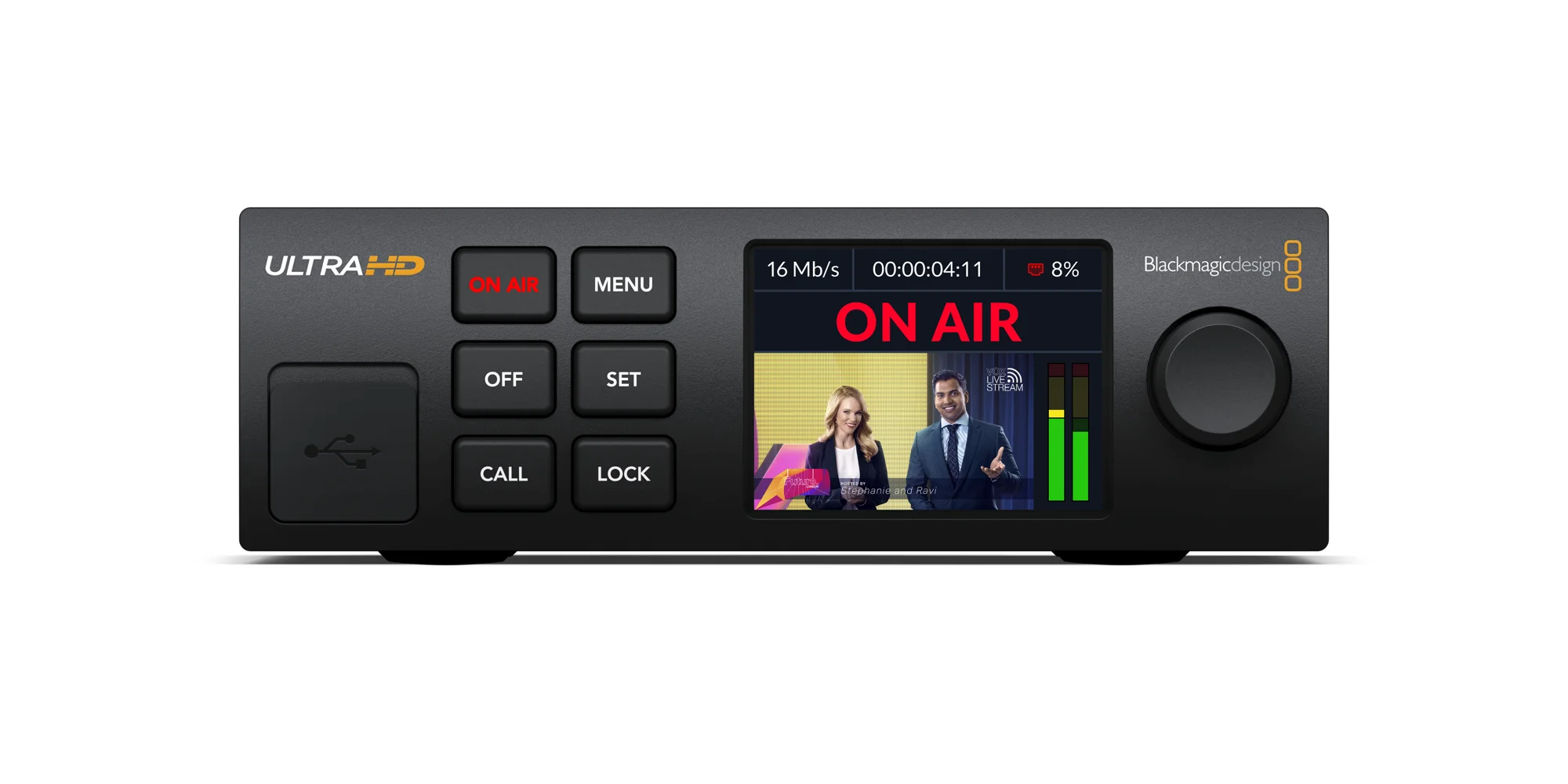 Blackmagic Streaming Encoder 4K - Front