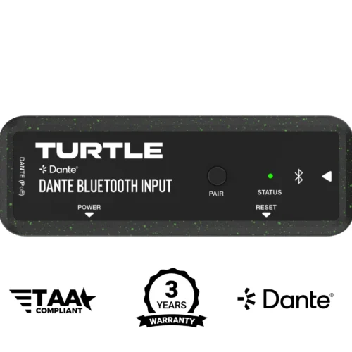 Turtle AV Dante Adapter - 2Ch Bluetooth Input