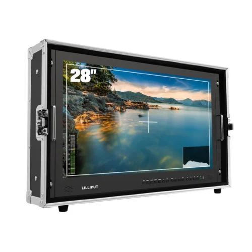 Lilliput BM280-4KS - Front Angle in Case