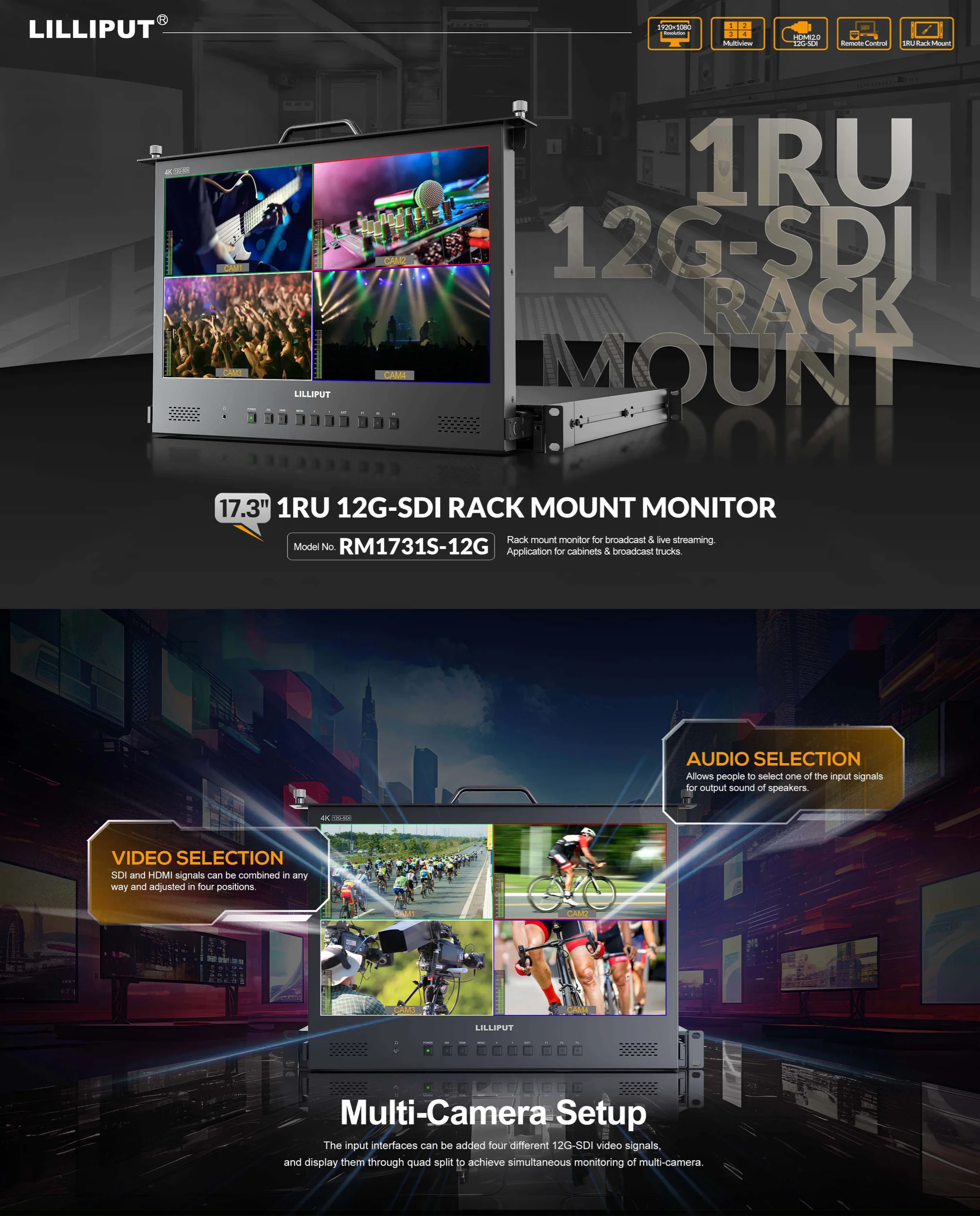 Lilliput RM1731S-12G - Features - Page 1