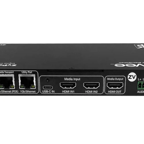 ZeeVee ZyPerUHD60 2x HDMI USB-C Switcher AVoIP Encoder with Dante