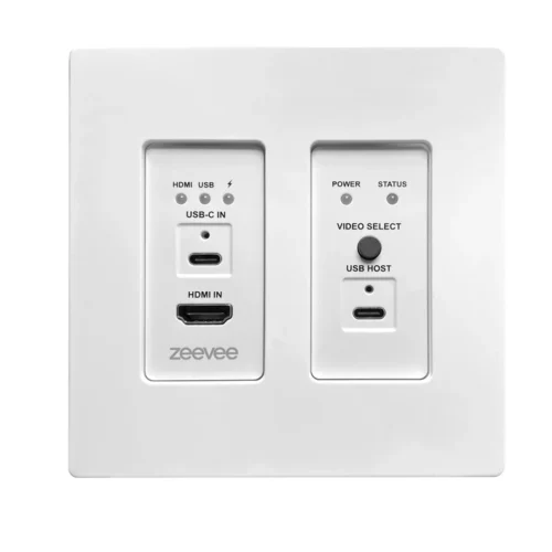 ZeeVee ZyPerUHD60 HDMI USB-C Wallplate AVoIP Encoder