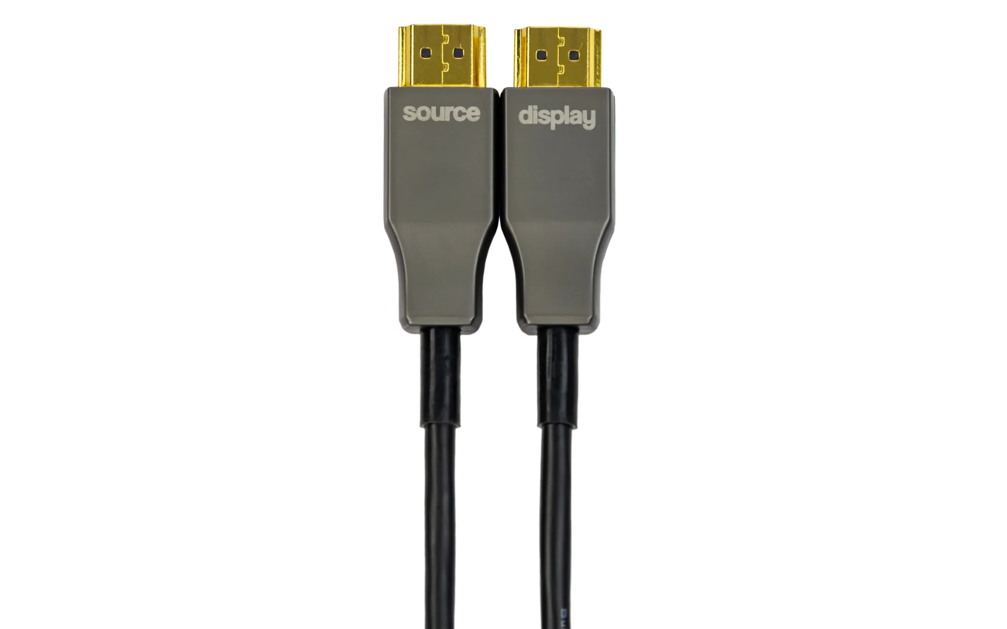 Bullet Train 10K Active Optical HDMI Cables - Source-Display