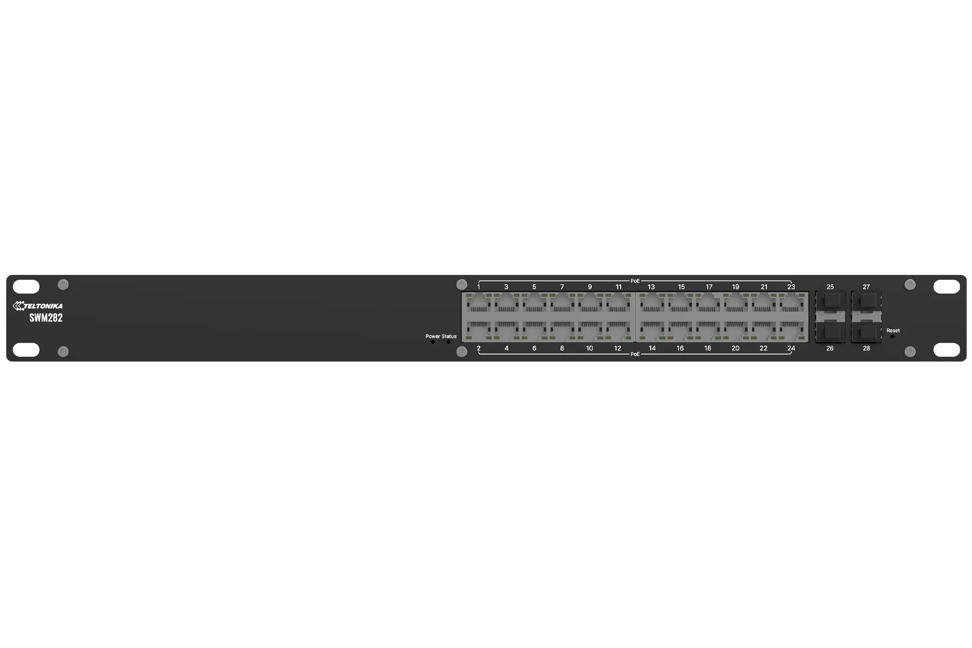 Teltonika SWM282 Managed Network Switch - Front