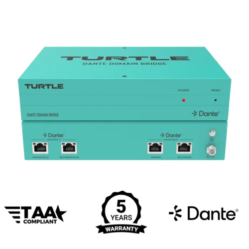 Turtle AV Dante Domain Bridge