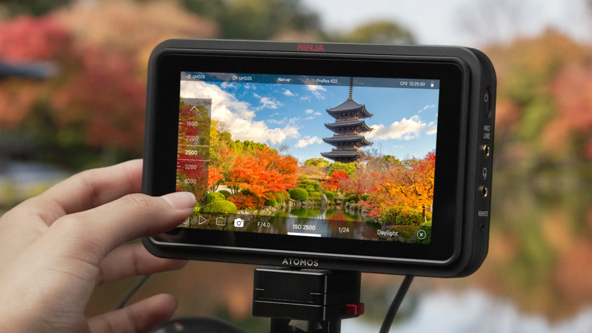 Atomos Ninja RAW - In Hand