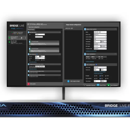 AJA Bridge Live with JPEG XS Option HD or UltraHD
