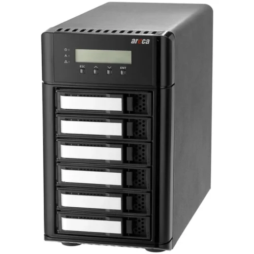 Areca ARC-8050T5U-6 - 6 Bay Thunderbolt RAID