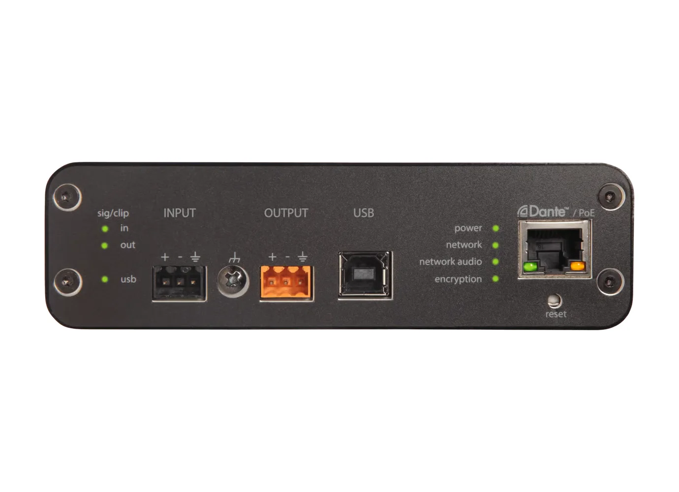Shure ANIUSB-MATRIX - Rear Connections