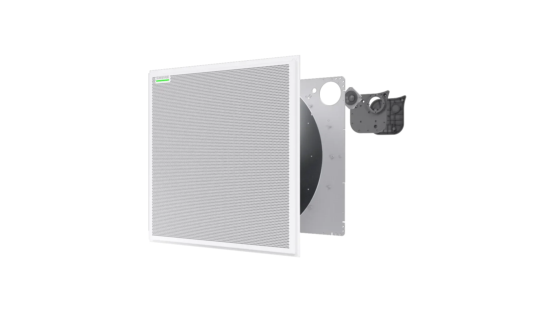Shure MXA902 Ceiling Array Microphone + Loudspeaker - Pull-Apart