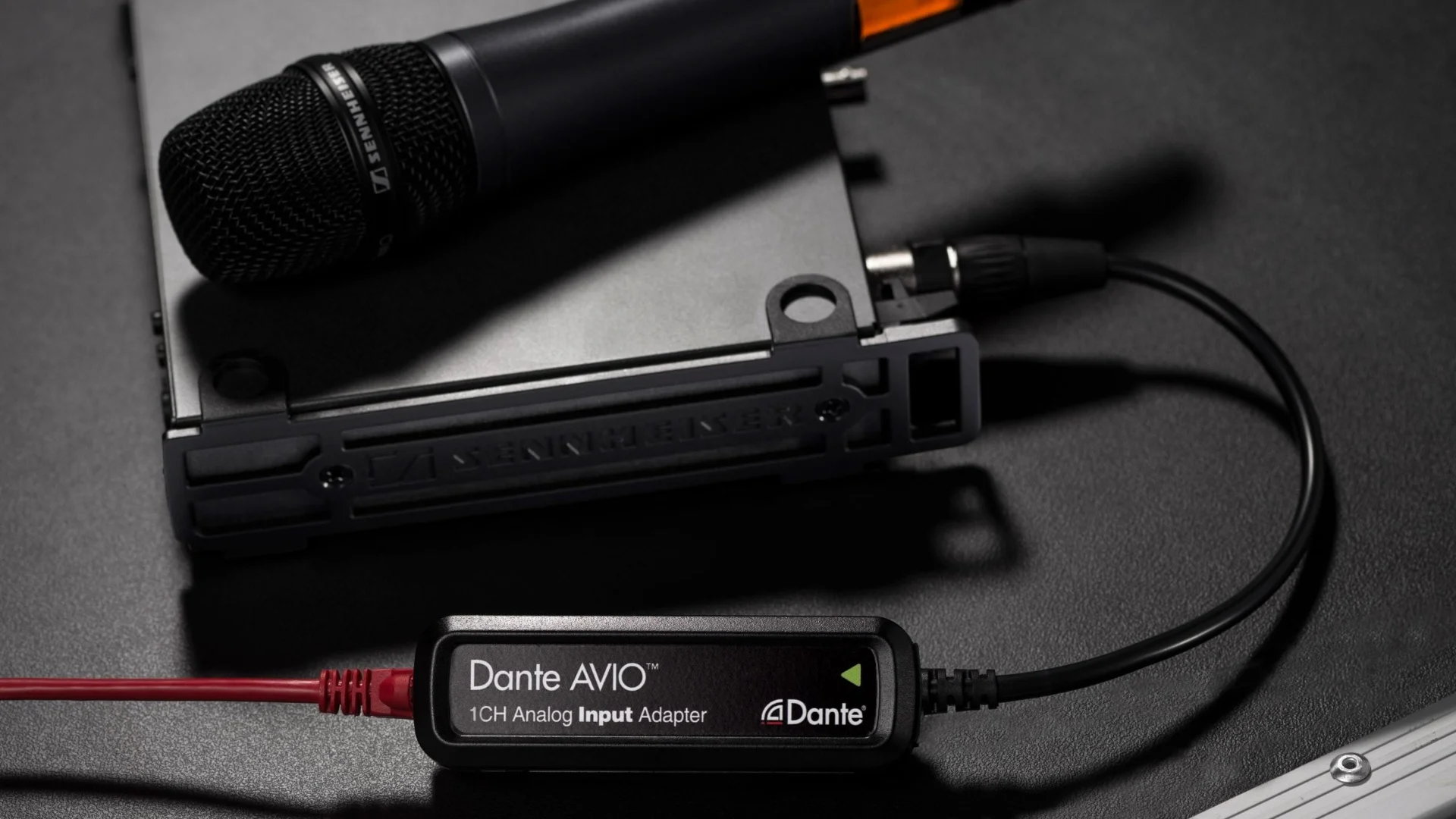 Audinate Dante AVIO 1CH Analogue Input Adaptor - Connected