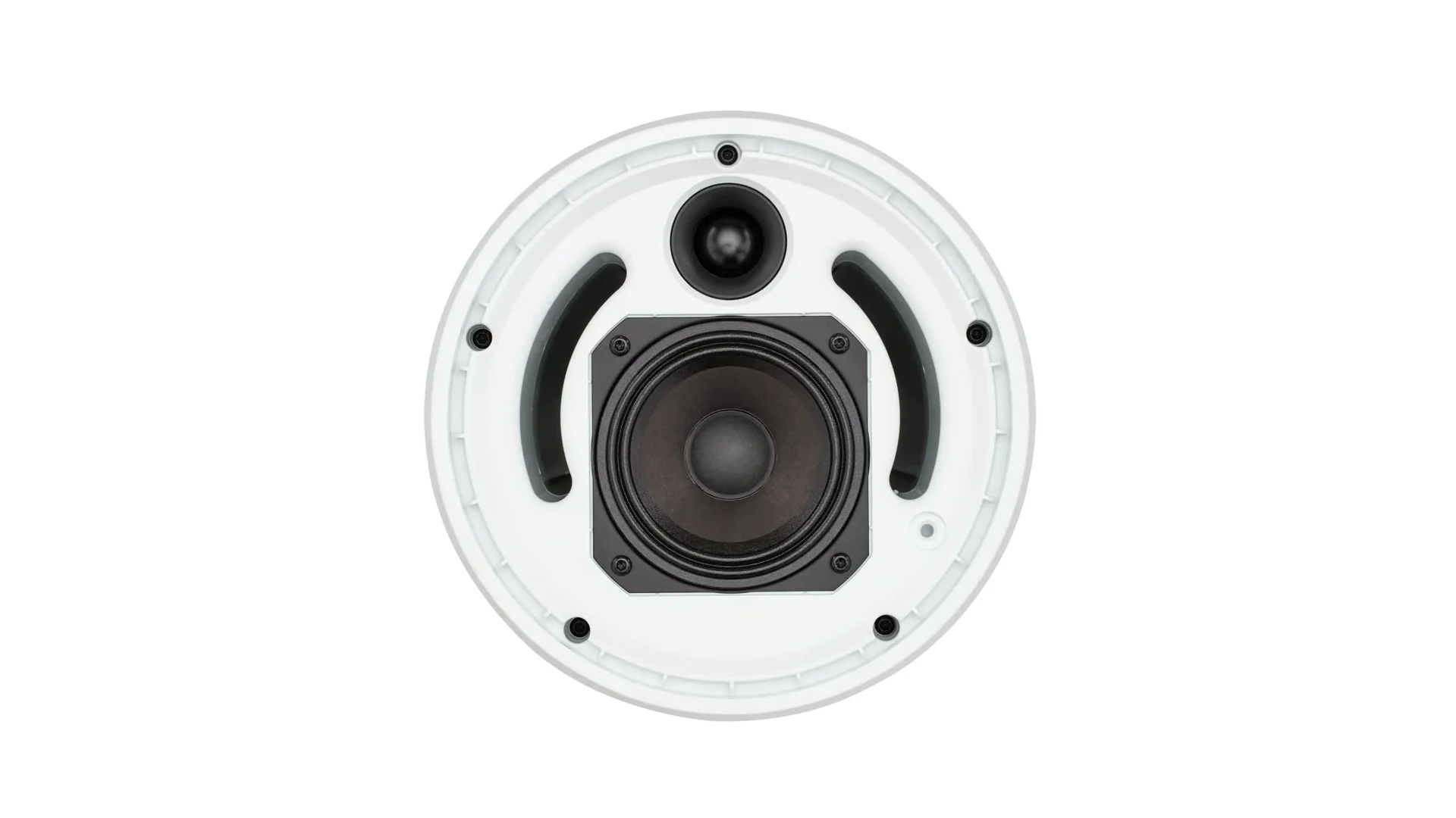 Shure MXN-6 (White) Networked Pendant Loudspeaker - Face