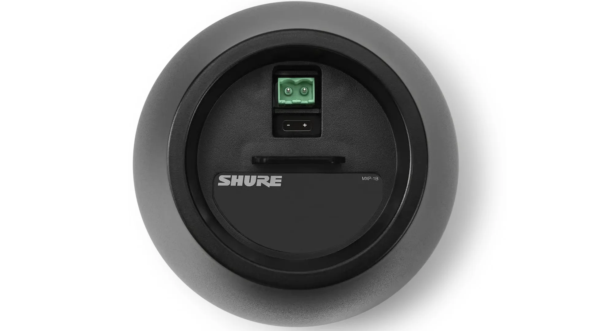 Shure MXP-1 (Black) Mini Pendant Passive Loudspeaker - Input